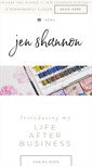 Mobile Screenshot of jenshannon.com